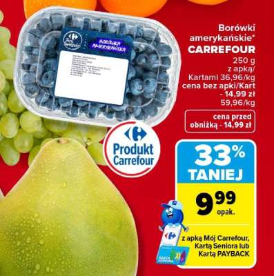 Borówki amerykańskie CARREFOUR