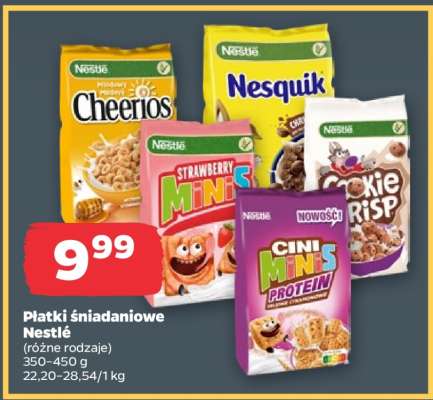 Płatki śniadaniowe NESTLÉ