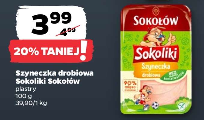 Szyneczka drobiowa Sokoliki Sokołów