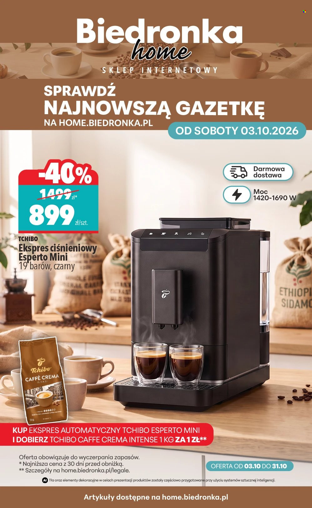 Gazetka Biedronka - 3.10.2026. - 31.10.2026.. Strona 1