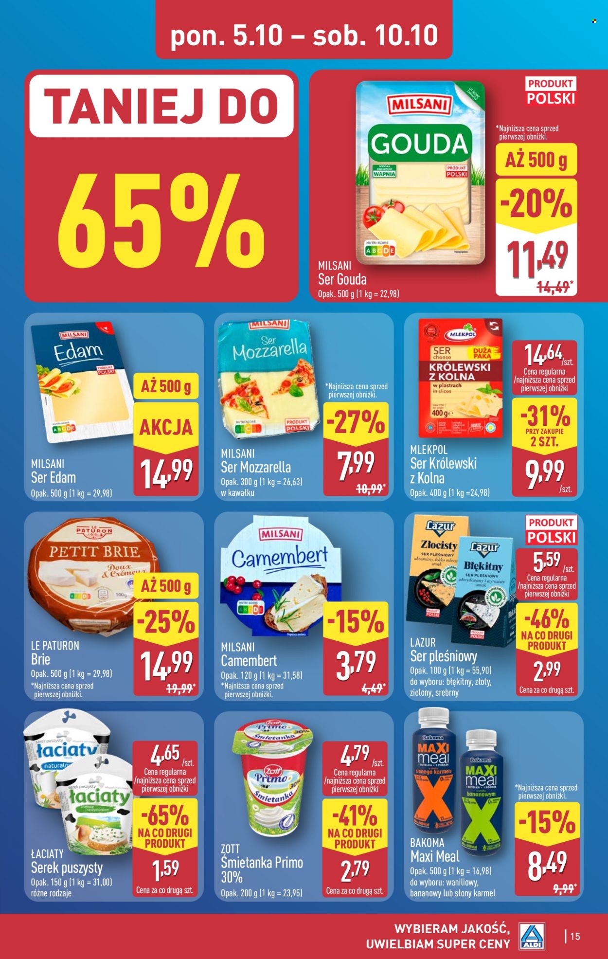 Gazetka ALDI - 5.10.2026. - 10.10.2026.. Strona 15