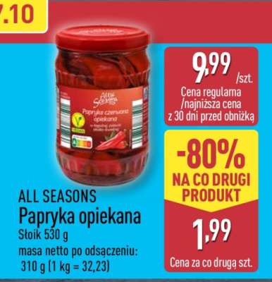 ALL SEASONS Papryka opiekana