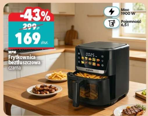MPM Frytkownica beztłuszczowa czarna