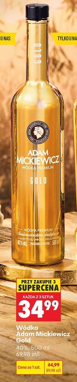 Wódka Adam Mickiewicz Gold