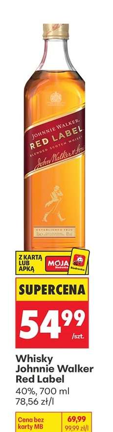 Whisky Johnnie Walker Red Label