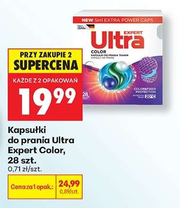 Kapsułki do prania Ultra Expert Color, 28 szt.