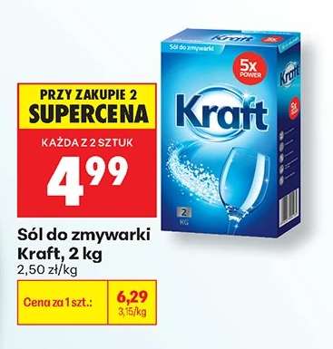 Sól do zmywarki Kraft 2 kg