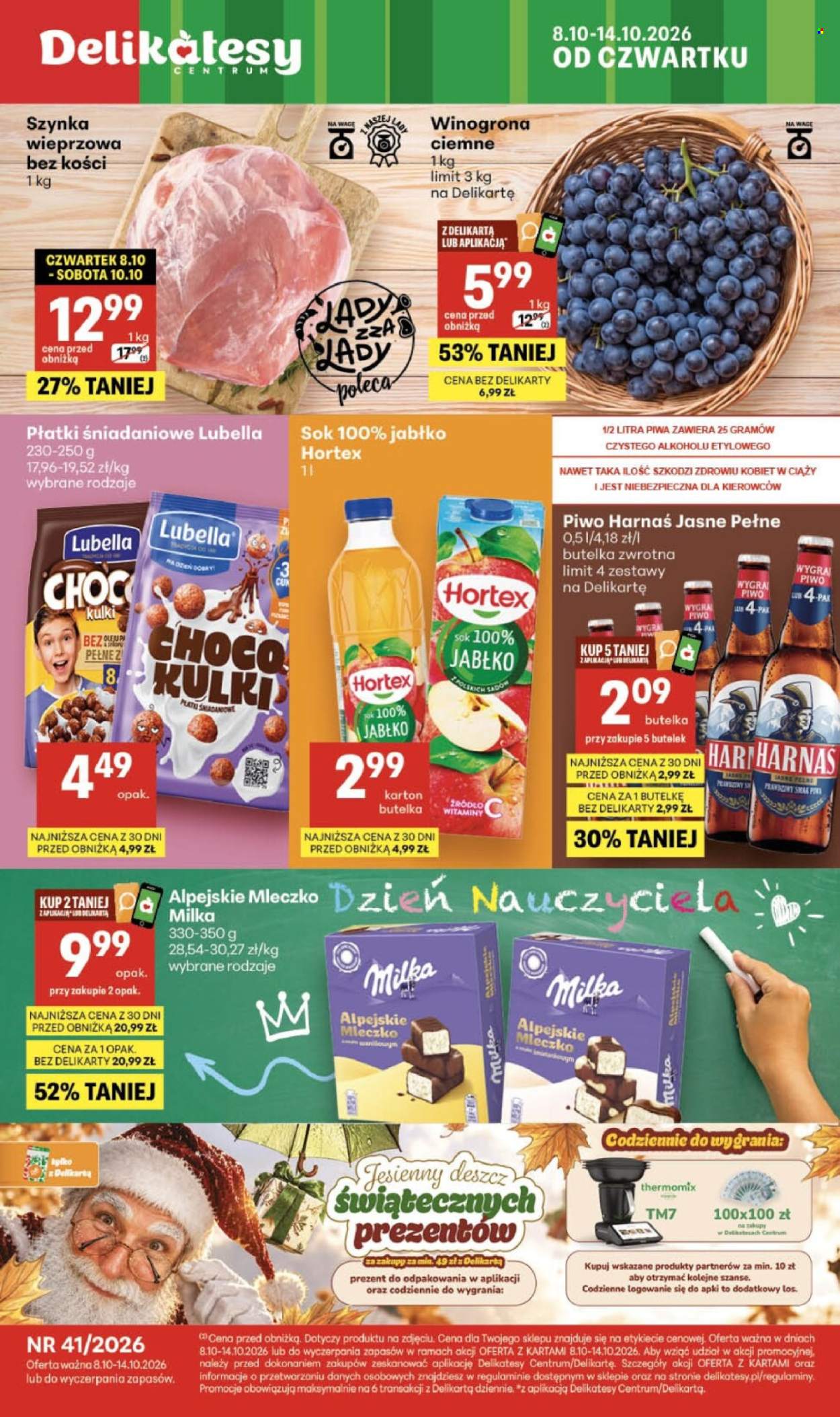 Gazetka Delikatesy Centrum - 8.10.2026. - 14.10.2026.. Strona 1
