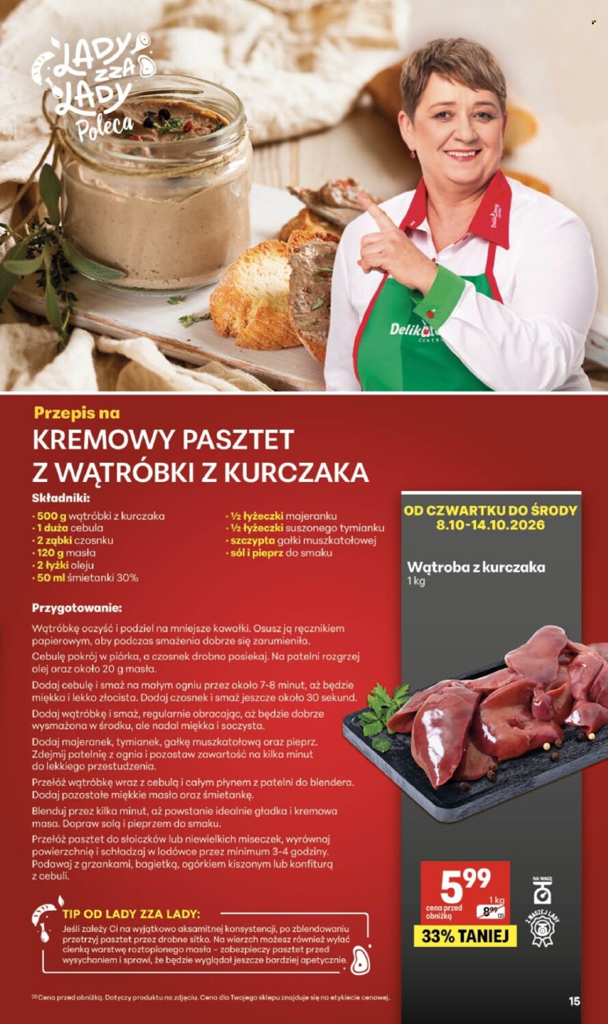 Gazetka Delikatesy Centrum - 8.10.2026. - 14.10.2026.. Strona 15