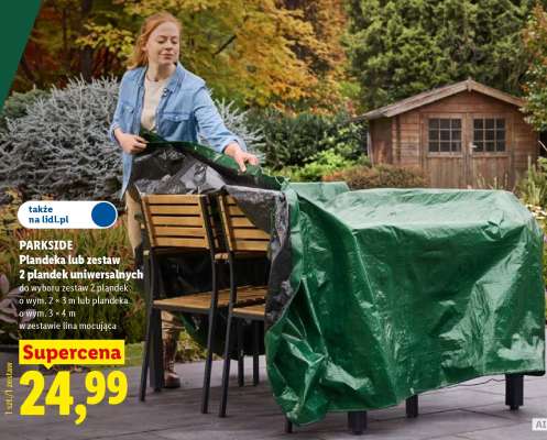 PARKSIDE Plandeka lub zestaw 2 plandek uniwersalnych