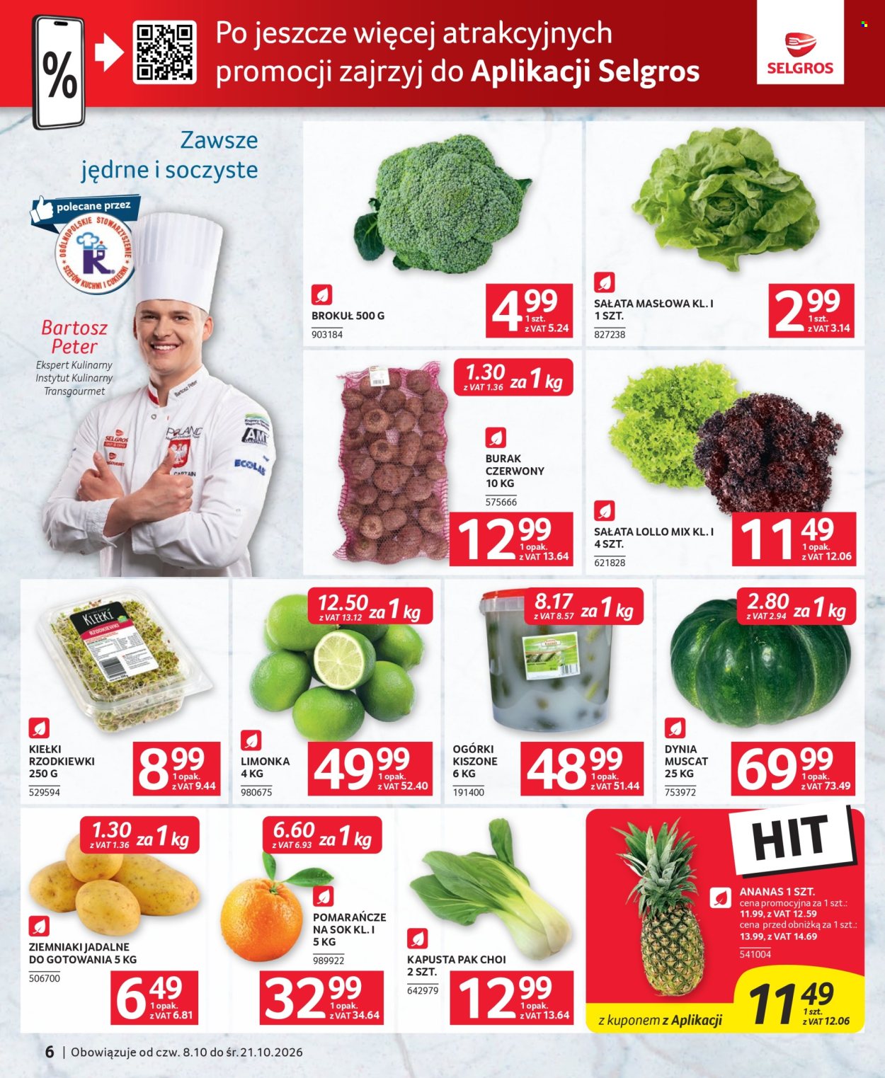 Gazetka Selgros - 8.10.2026. - 21.10.2026.. Strona 6