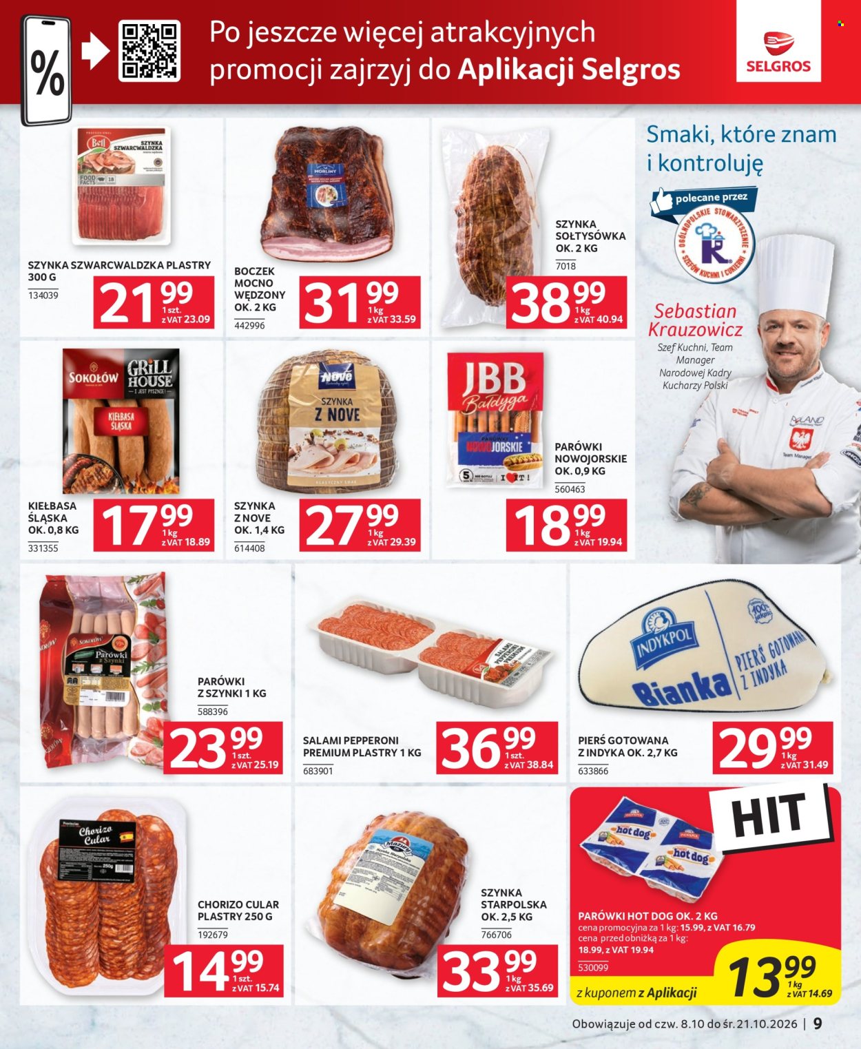 Gazetka Selgros - 8.10.2026. - 21.10.2026.. Strona 9