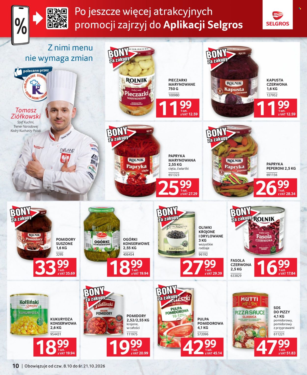 Gazetka Selgros - 8.10.2026. - 21.10.2026.. Strona 10