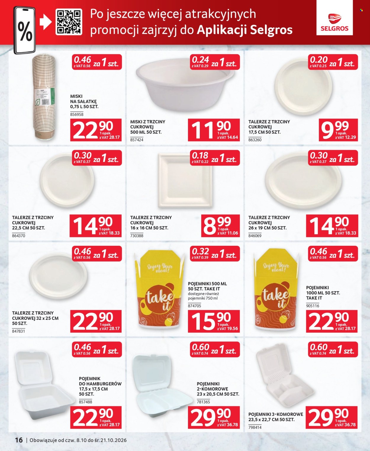 Gazetka Selgros - 8.10.2026. - 21.10.2026.. Strona 16