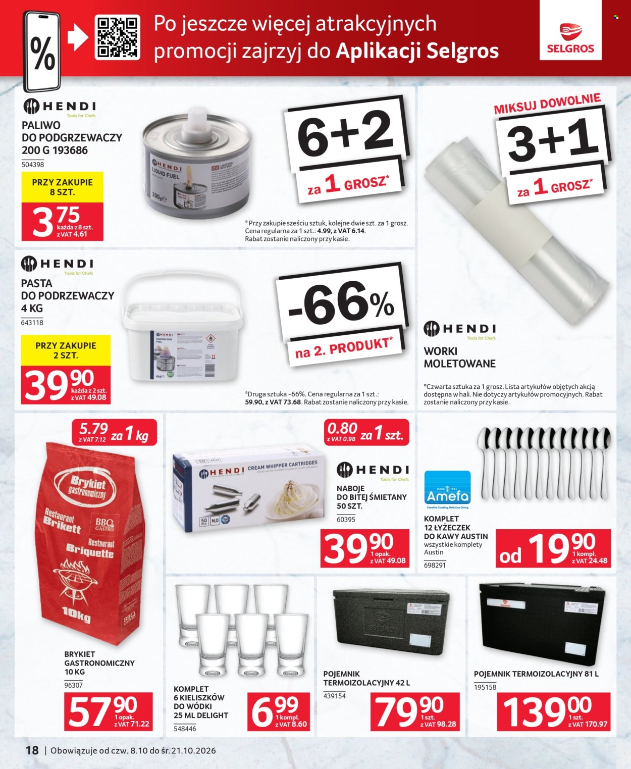 Gazetka Selgros - 8.10.2026. - 21.10.2026.. Strona 18