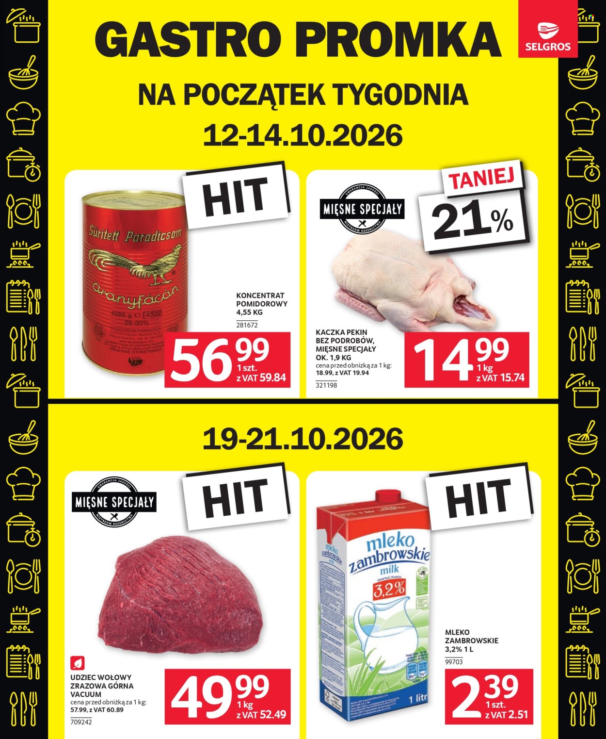 Gazetka Selgros - 8.10.2026. - 21.10.2026.. Strona 19