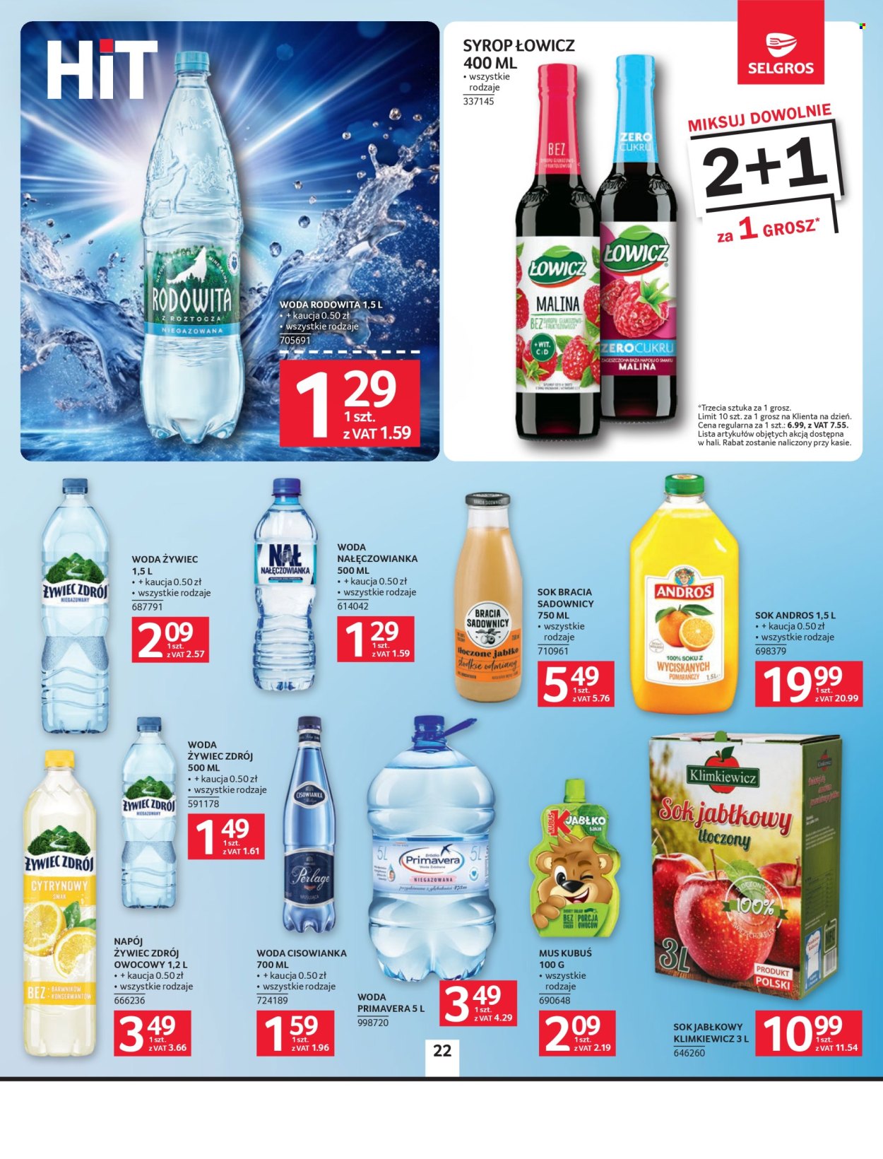 Gazetka Selgros - 8.10.2026. - 21.10.2026.. Strona 22