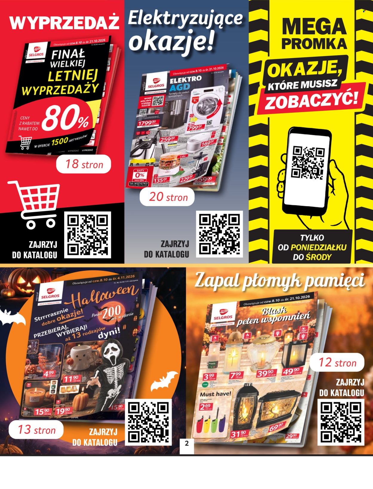 Gazetka Selgros - 8.10.2026. - 21.10.2026.. Strona 2