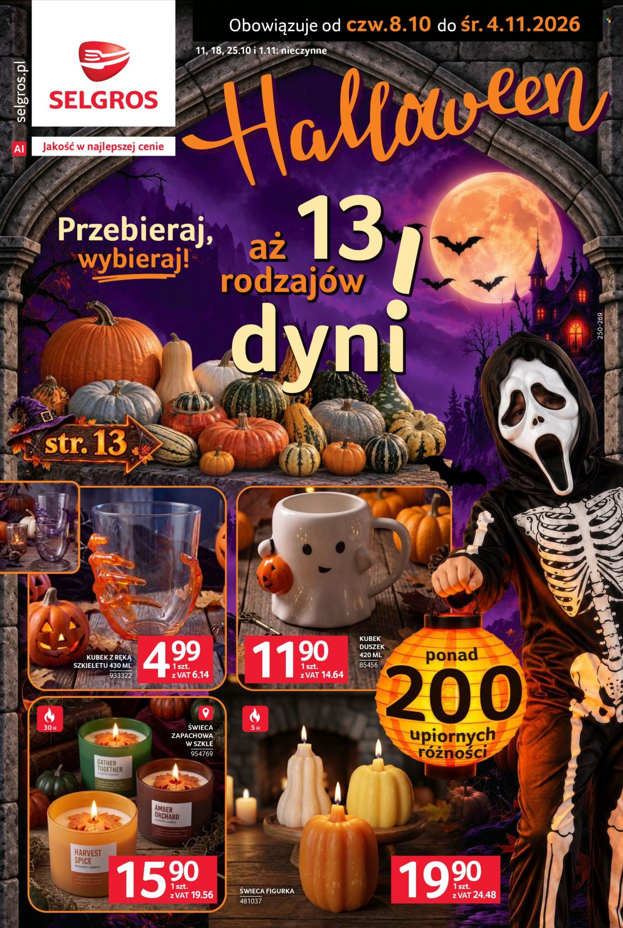 Gazetka Selgros - 8.10.2026. - 4.11.2026.. Strona 1