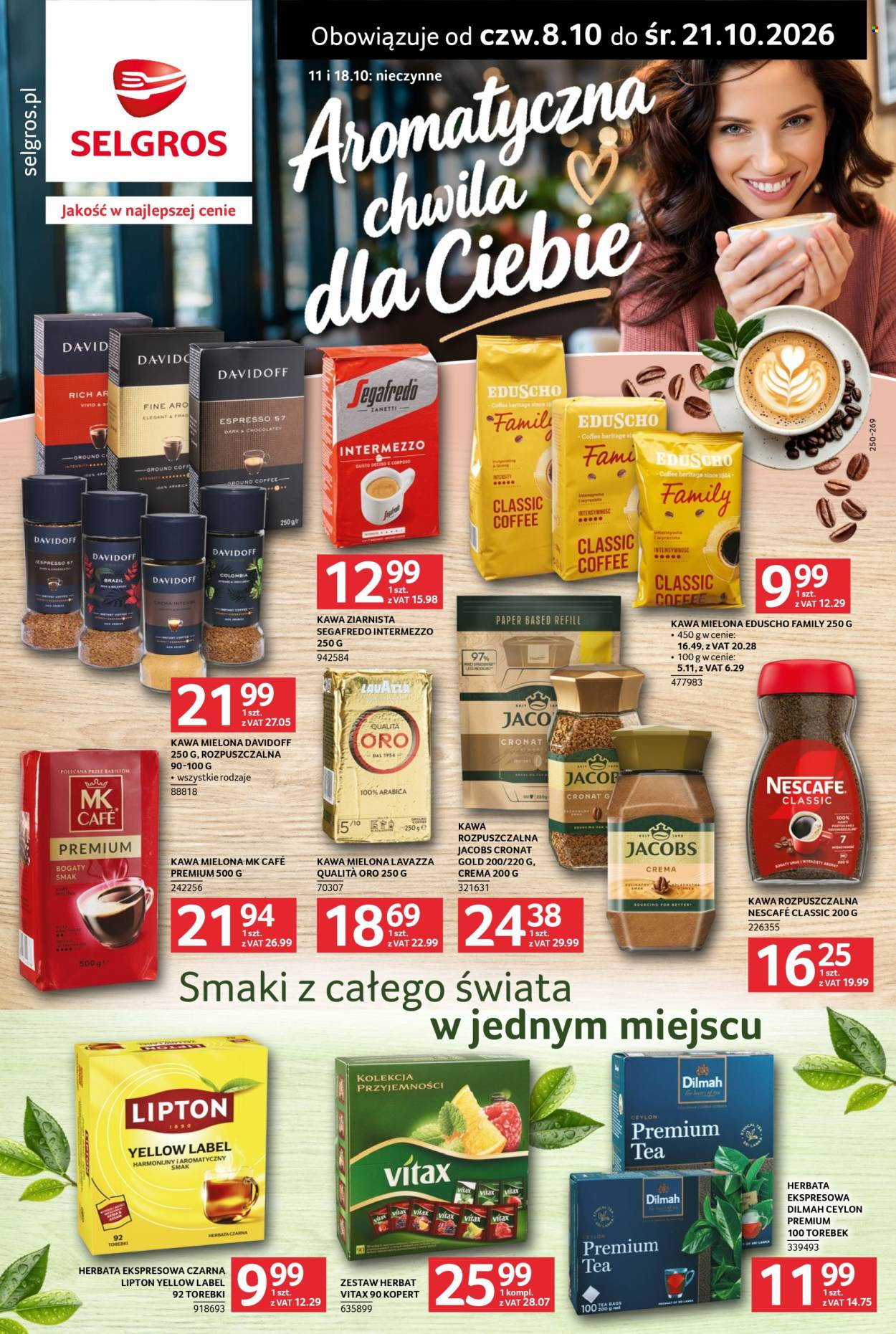 Gazetka Selgros - 8.10.2026. - 21.10.2026.. Strona 1