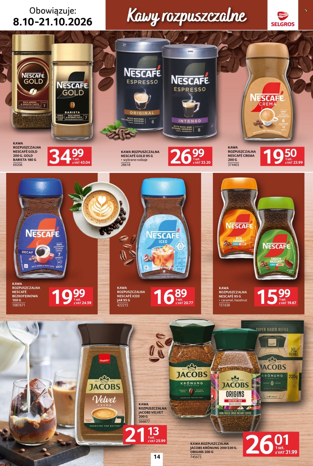Gazetka Selgros - 8.10.2026. - 21.10.2026.. Strona 14