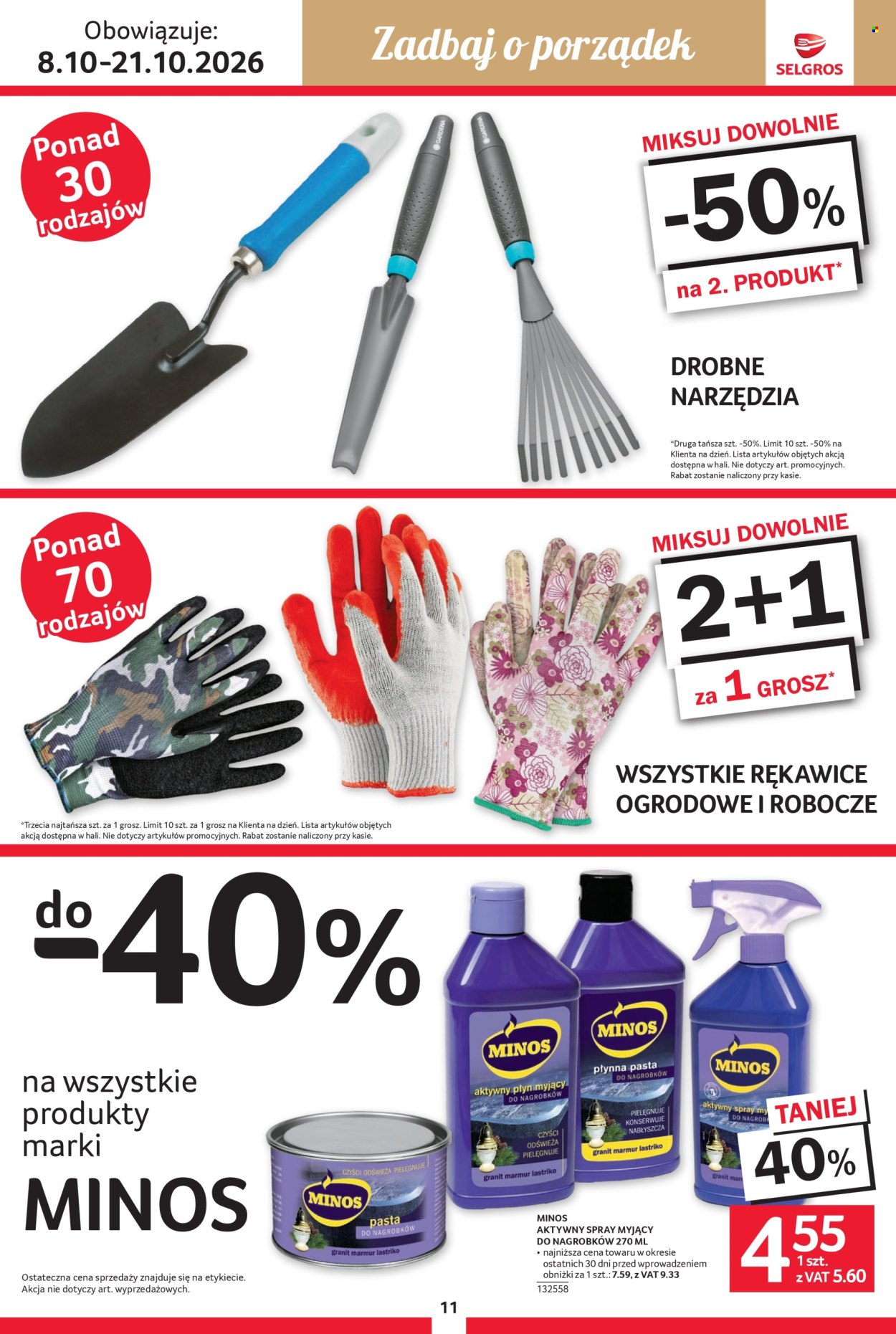 Gazetka Selgros - 8.10.2026. - 21.10.2026.. Strona 11