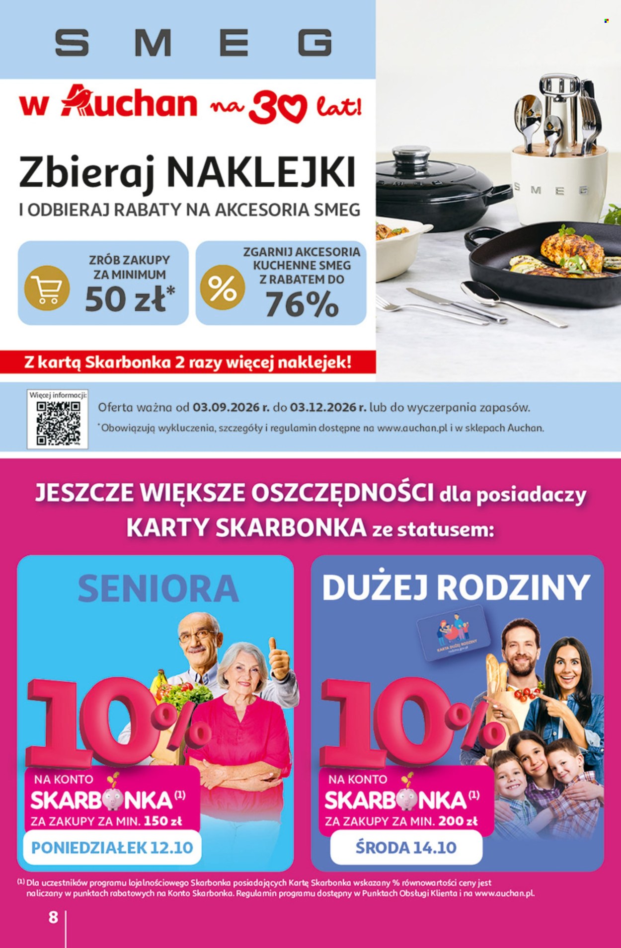 Gazetka Auchan - 8.10.2026. - 14.10.2026.. Strona 8