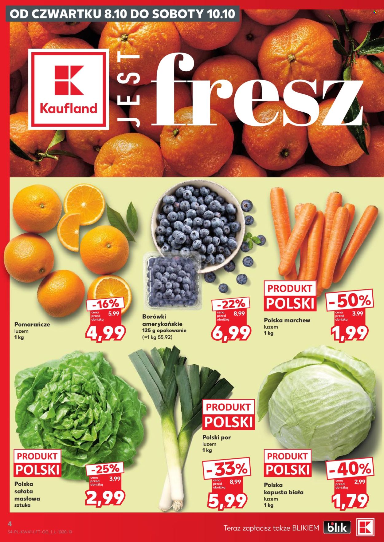 Gazetka Kaufland - 8.10.2026. - 14.10.2026.. Strona 4