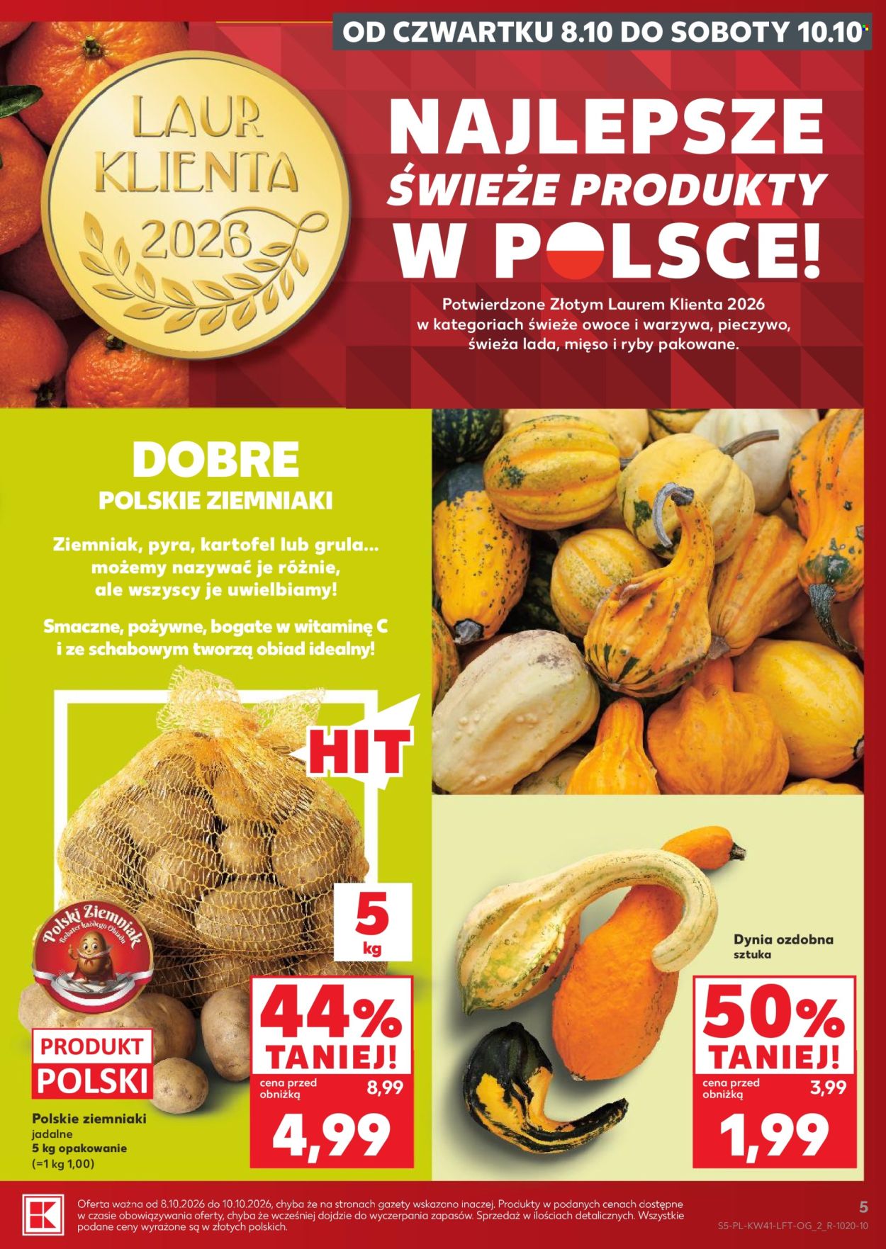 Gazetka Kaufland - 8.10.2026. - 14.10.2026.. Strona 5