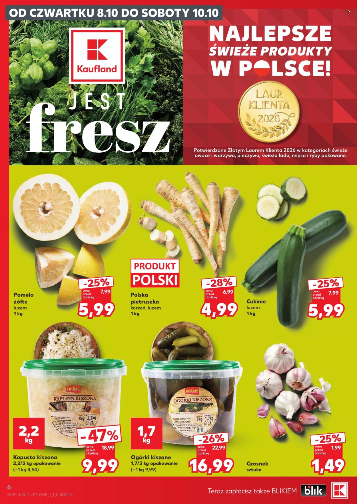 Gazetka Kaufland - 8.10.2026. - 14.10.2026.. Strona 6