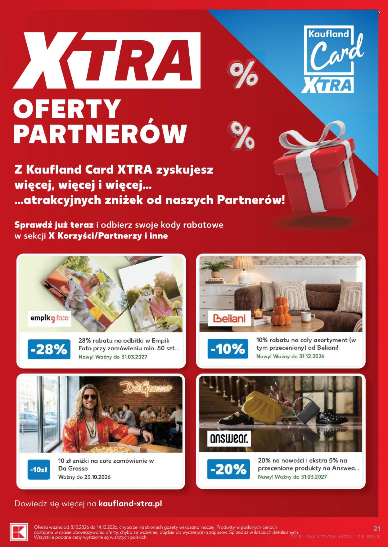 Gazetka Kaufland - 8.10.2026. - 14.10.2026.. Strona 21