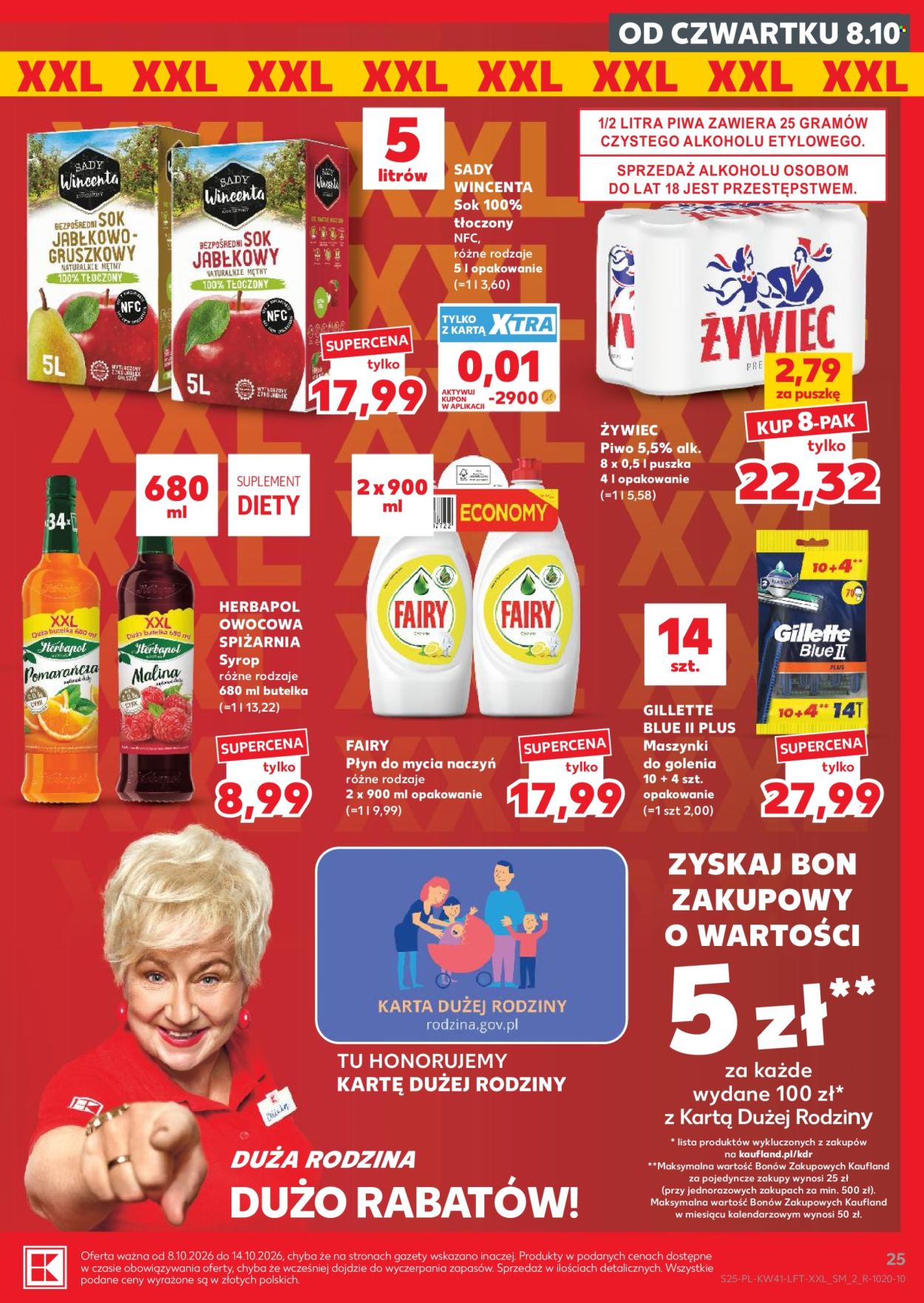 Gazetka Kaufland - 8.10.2026. - 14.10.2026.. Strona 25