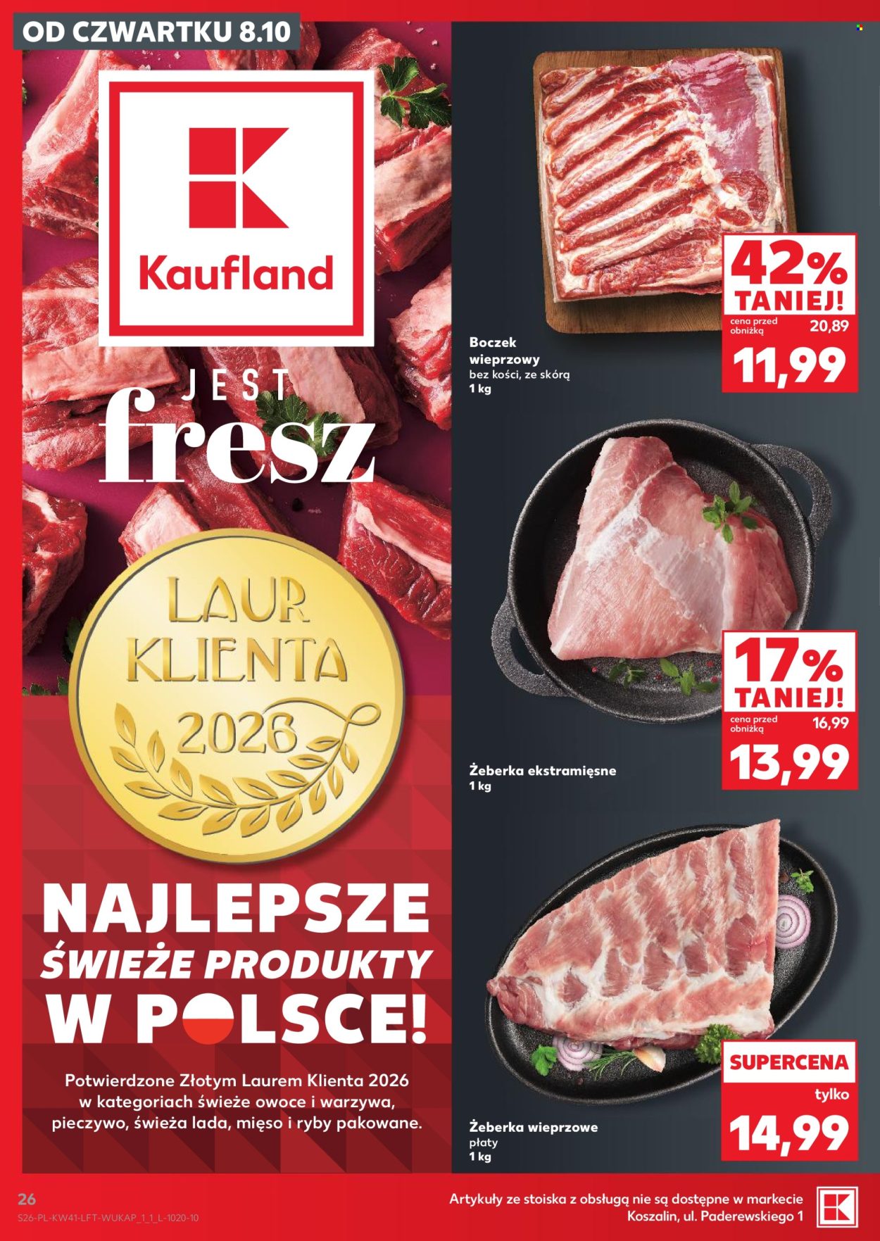 Gazetka Kaufland - 8.10.2026. - 14.10.2026.. Strona 26