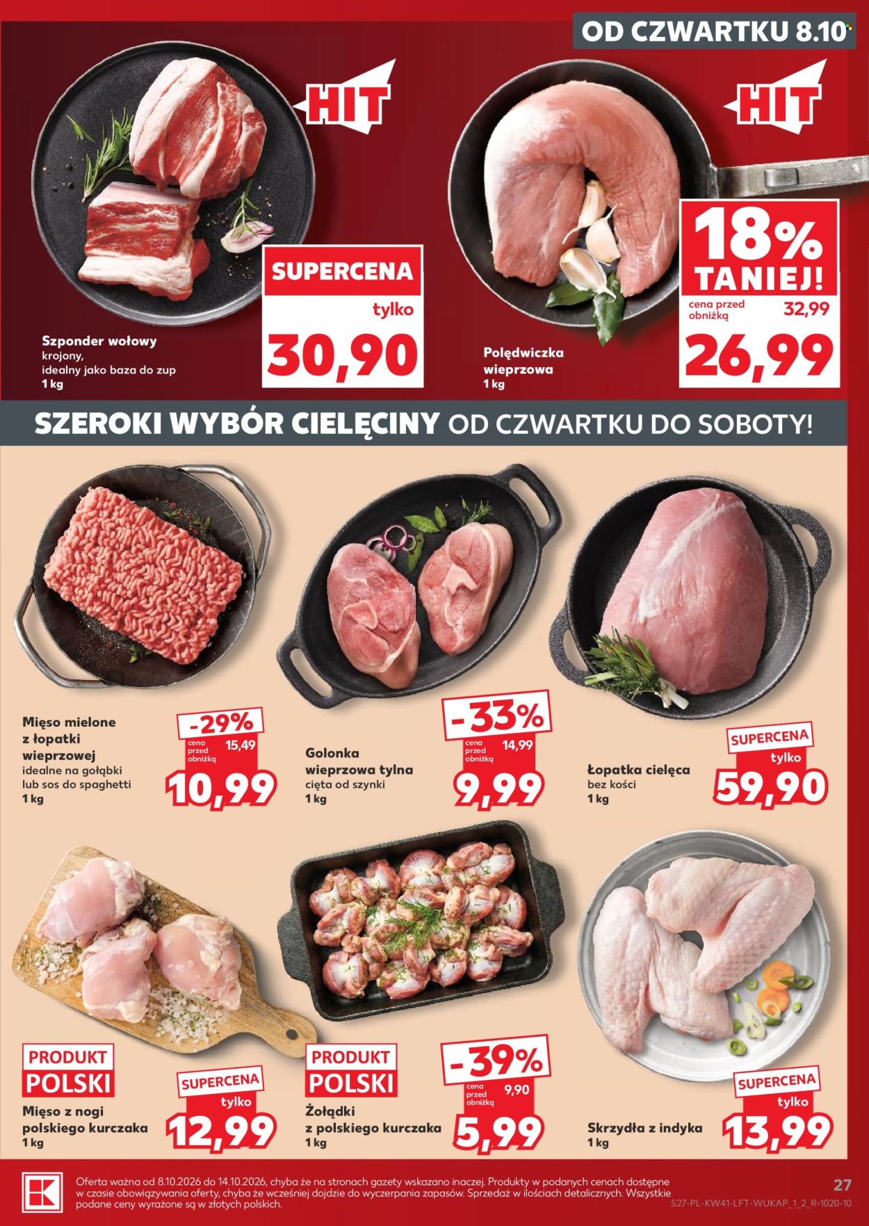 Gazetka Kaufland - 8.10.2026. - 14.10.2026.. Strona 27