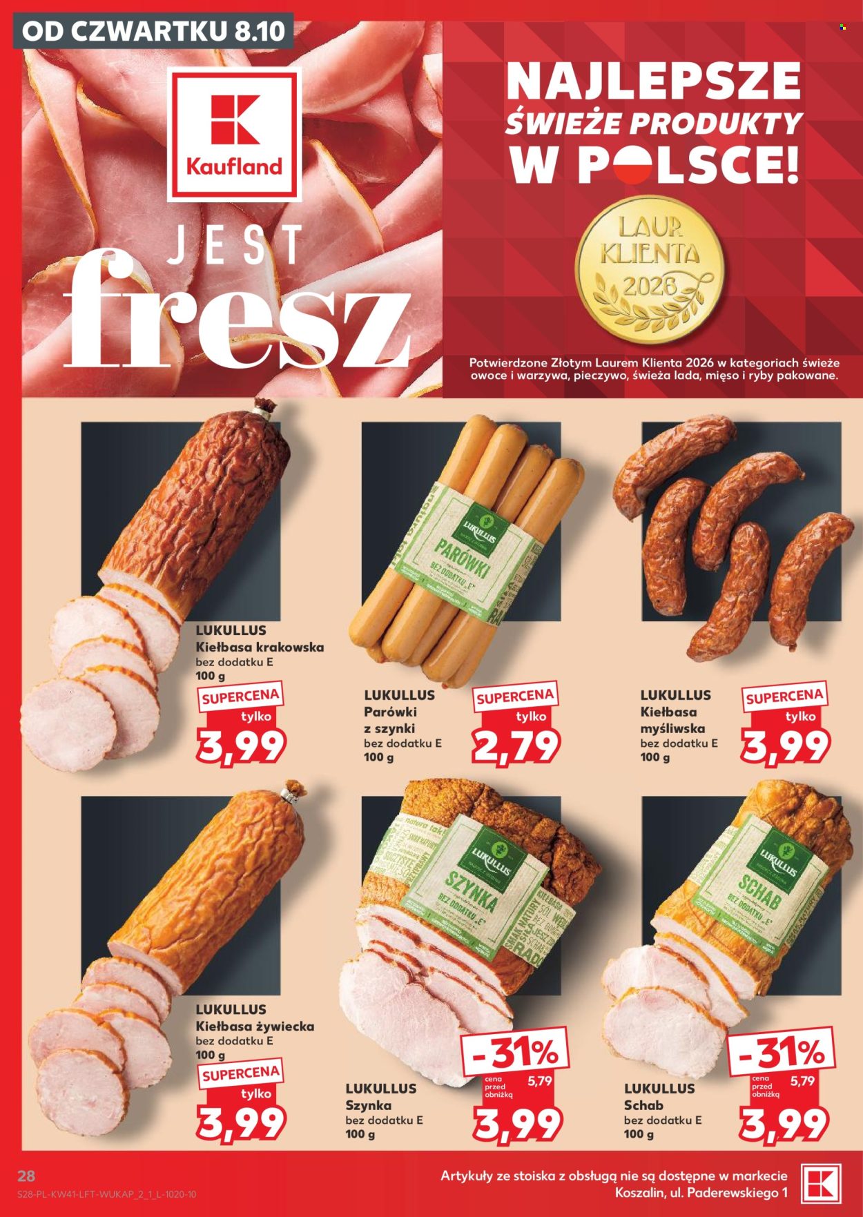 Gazetka Kaufland - 8.10.2026. - 14.10.2026.. Strona 28