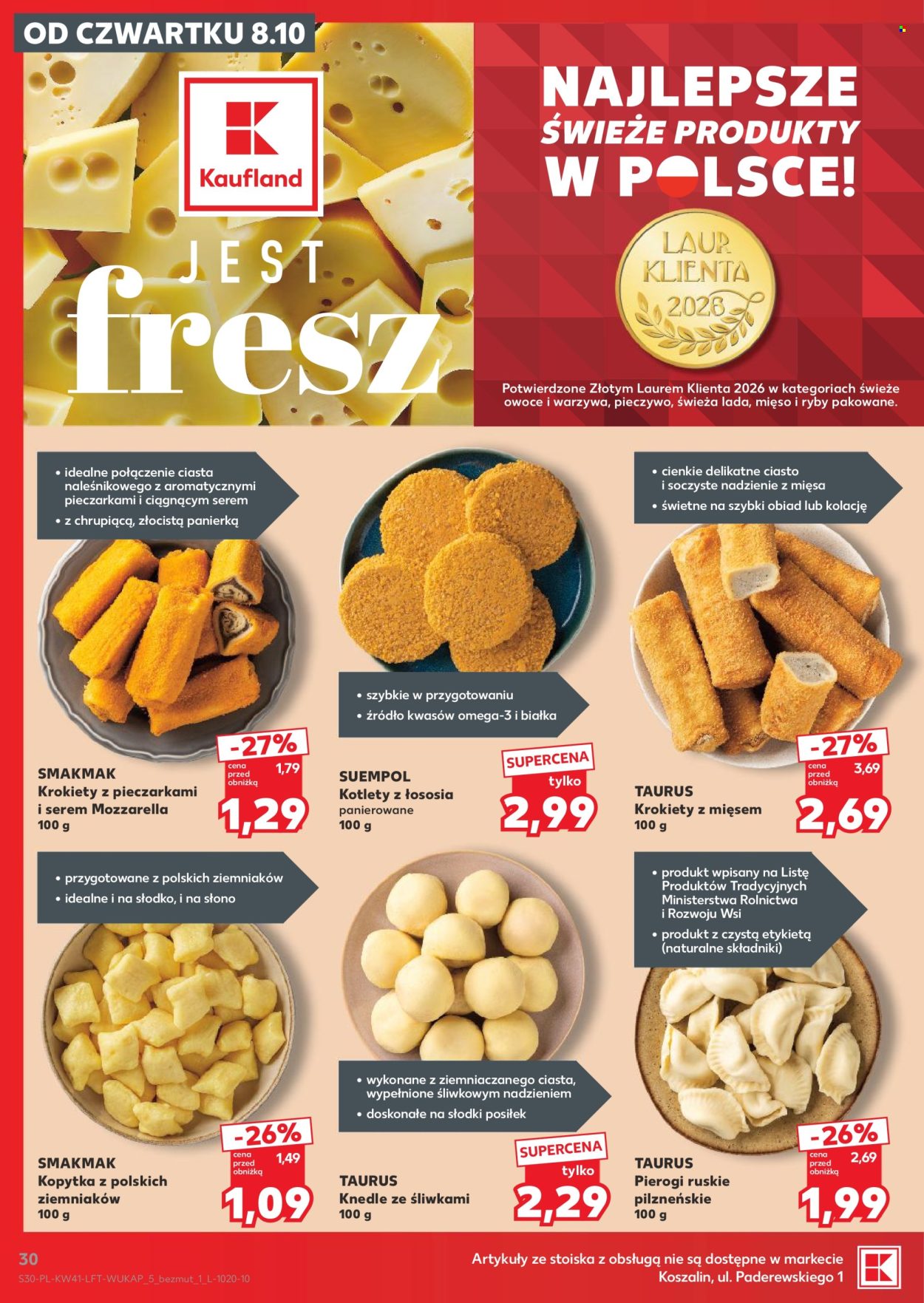 Gazetka Kaufland - 8.10.2026. - 14.10.2026.. Strona 30