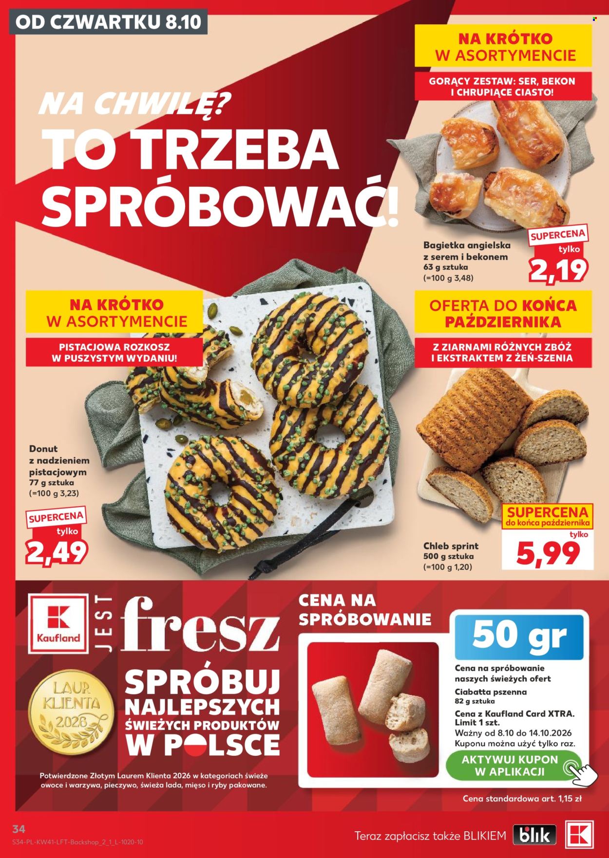 Gazetka Kaufland - 8.10.2026. - 14.10.2026.. Strona 34