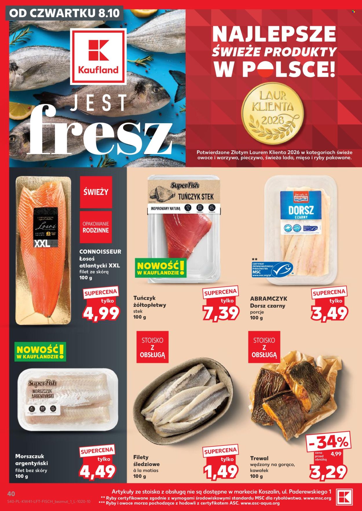 Gazetka Kaufland - 8.10.2026. - 14.10.2026.. Strona 40