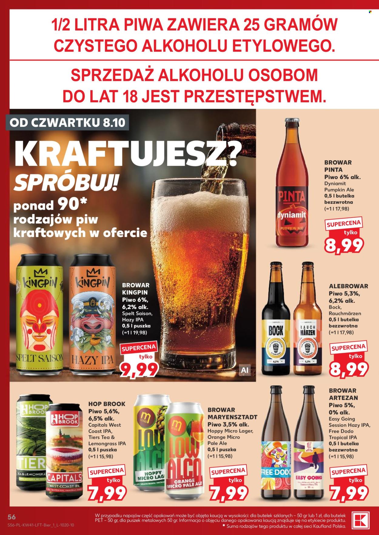 Gazetka Kaufland - 8.10.2026. - 14.10.2026.. Strona 56