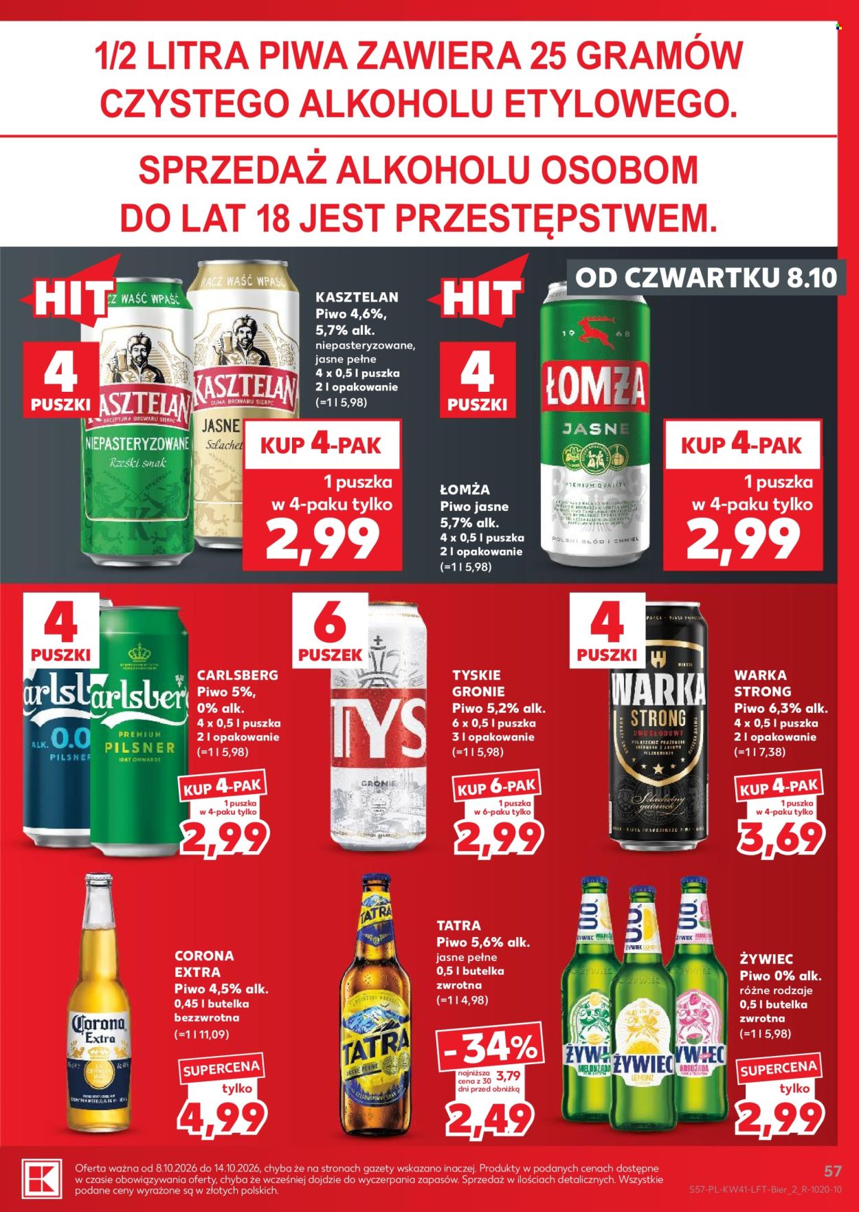 Gazetka Kaufland - 8.10.2026. - 14.10.2026.. Strona 57