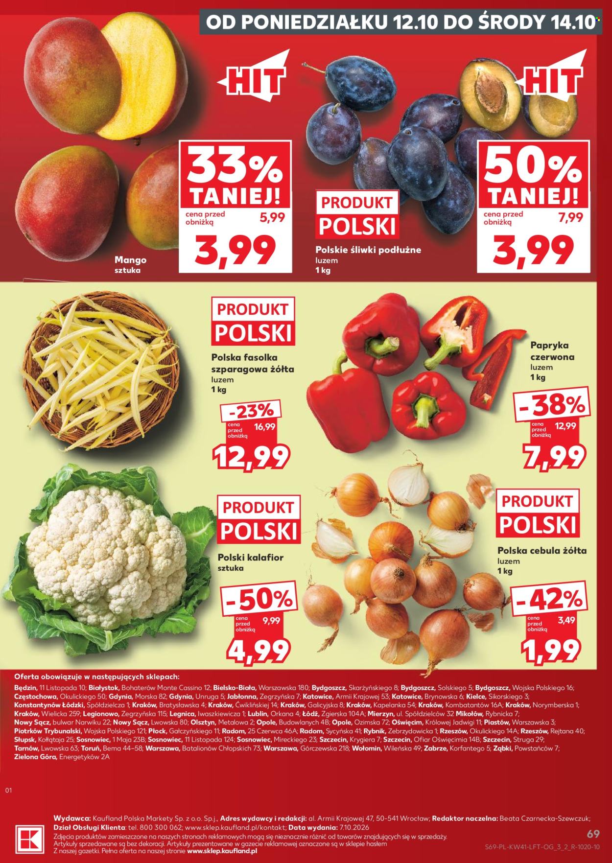 Gazetka Kaufland - 8.10.2026. - 14.10.2026.. Strona 69