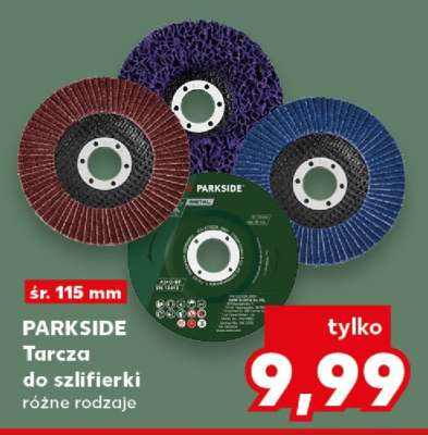 PARKSIDE Tarcza do szlifierki