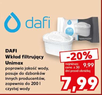 DAFI Wkład filtrujący Unimax