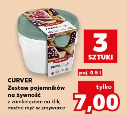CURVER Zestaw pojemników na żywność