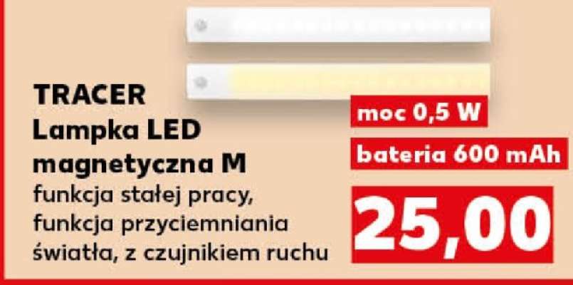 TRACER Lampka LED magnetyczna M