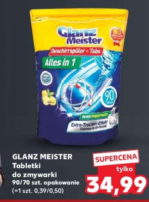 GLANZ MEISTER Tabletki do zmywarki