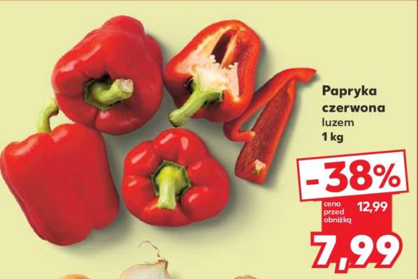 Papryka czerwona luzem 1 kg