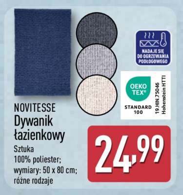 NOVITESSE Dywanik łazienkowy