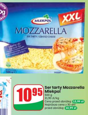 Ser tarty Mozzarella Mlekpol