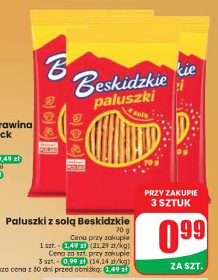 Paluszki z solą Beskidzkie